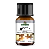 Vitamin D3 and K2 Liquid Drops 0.5oz