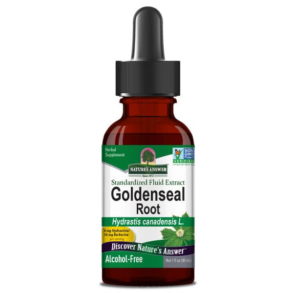 Goldenseal Root 1oz Alcohol Free