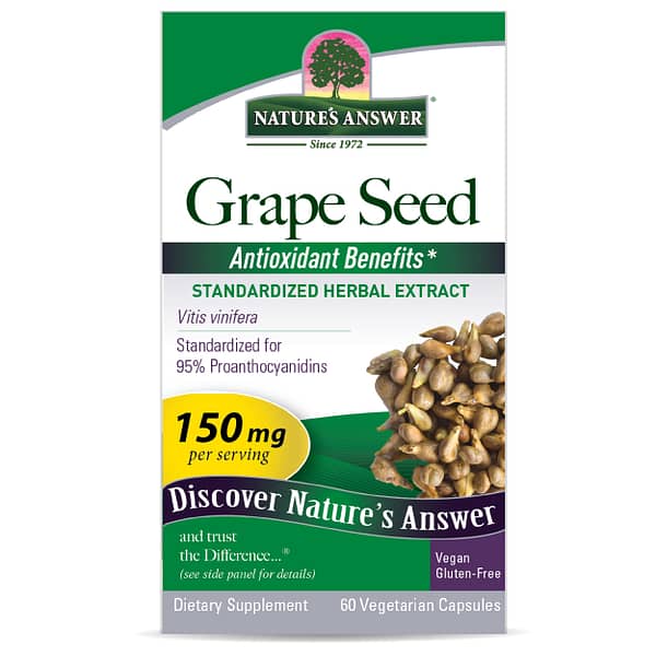 Grape Seed Standardized 60 v-caps Box