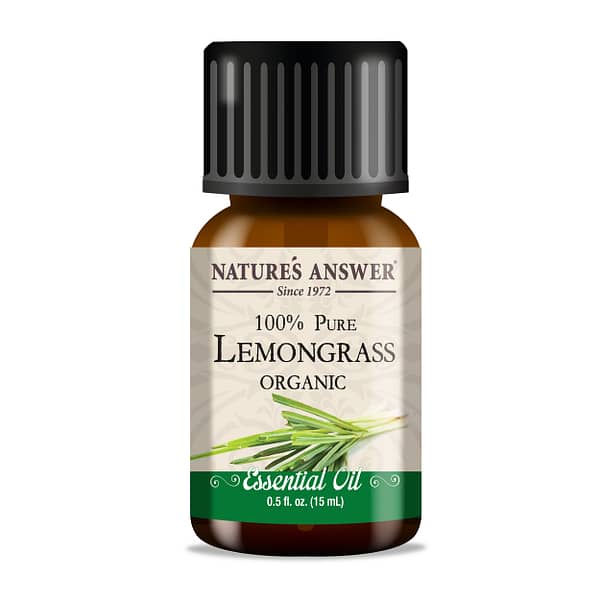 Lemongrass Essential Oil Organic 0.5oz