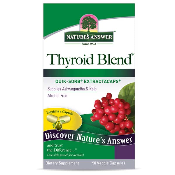 Thyroid Blend 90 v-caps (extractacaps) Box