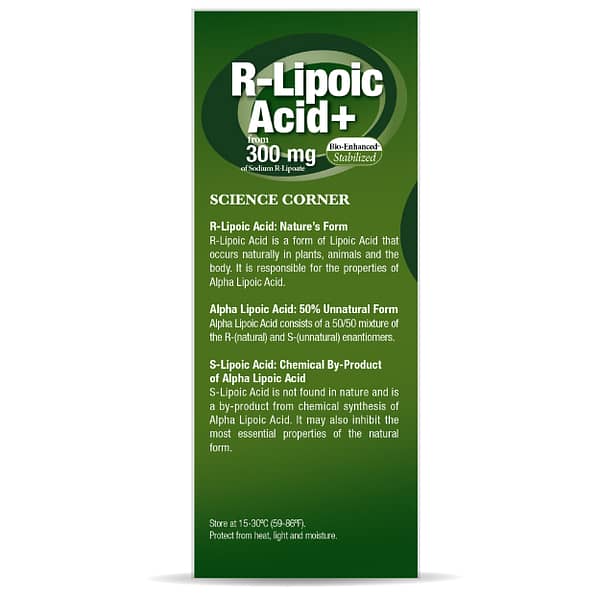 Bio-Enhanced Natural R-Lipoic Acid Box