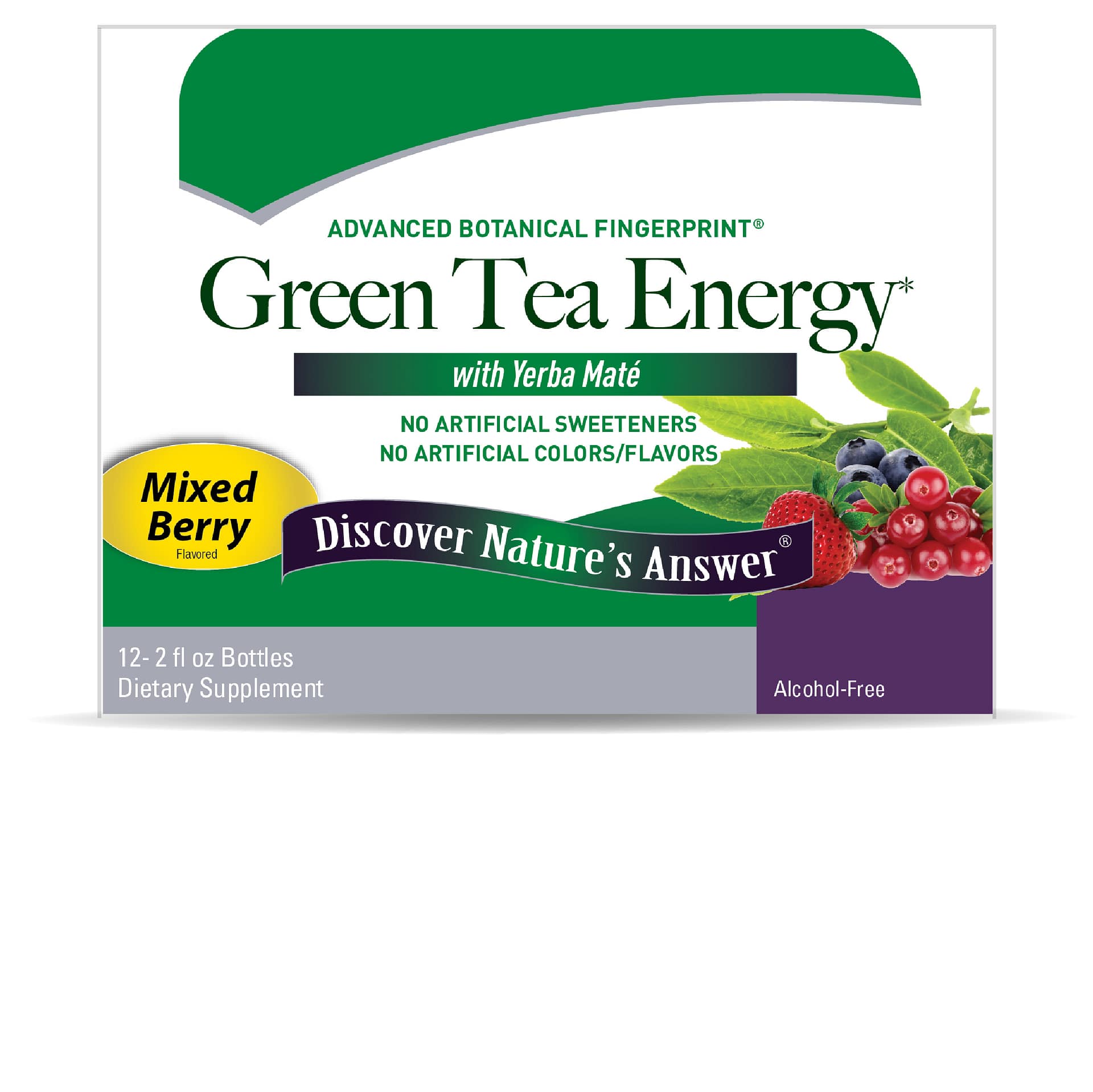 Green Tea Energy Shot 2oz Buy a 12Pack Green Tea Shot 2oz Nature's Answer